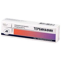 Тербинафин крем д/нар прим 1 % 15 г