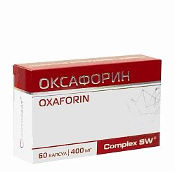 Оксафорин капс 400 мг №60 БАД