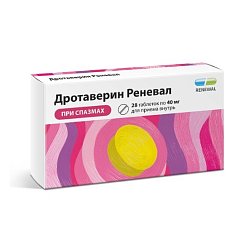 Дротаверин Реневал таб 40 мг №28 (RENEWAL)