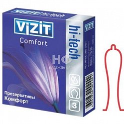 Презерватив Vizit HI-TECH №3 comfort (комфорт)