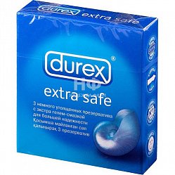 Презерватив Дюрекс №3 extra safe
