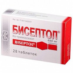 Бисептол таб 480 мг №28