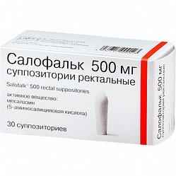 Салофальк супп рект 500 мг №30