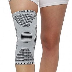 Бандаж на коленный сустав У-842 (легкая фиксац эласт) N5 (окр колена 46.5-51см) серый