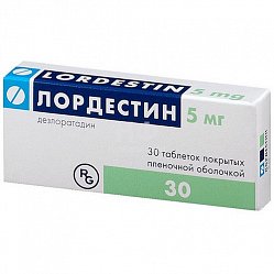 Лордестин таб п/пл/о 5 мг №30