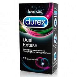 Презерватив Дюрекс №12 dual extase