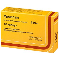 Урсосан капс 250 мг №10