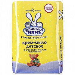 Мыло Детское Ушастый нянь 90 г ромашка/оливковое масло
