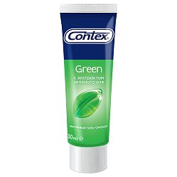Гель-смазка CONTEX 30 мл green