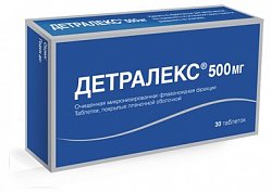 Детралекс таб п/пл/о 500 мг №30