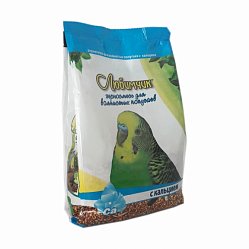 Любимчик корм д/волн попугаев 500 г кальций (пакет)