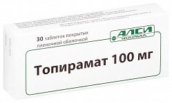 Топирамат Алси таб п/пл/о 100 мг №30
