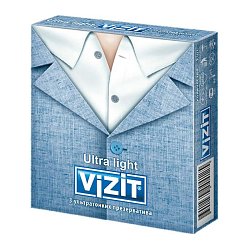 Презерватив Vizit №3 ultra light (ультратонкий)