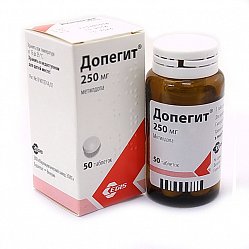Допегит таб 250 мг №50 (фл)