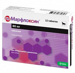 Марфлоксин таб 80 мг №12