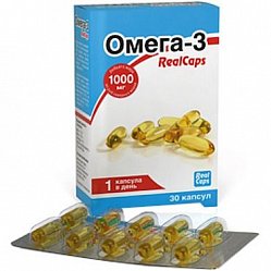 Омега 3 RealCaps капс 1400 мг №30 БАД