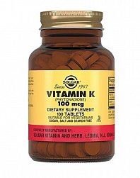 Солгар Витамин К1 (фитонадинон) таб 100 мкг №100 БАД