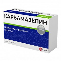 Карбамазепин таб 200 мг №50