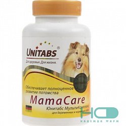 Витамины Unitabs MamaCare д/беременных собак №100