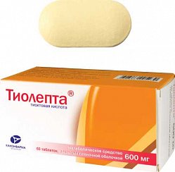 Тиолепта таб п/пл/о 600 мг №30 (блист)