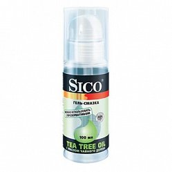 Гель-смазка Sico 100мл tea tree oil (масло чайного дерева)