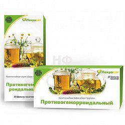 Чайный напиток Дары Природы Противогеморроидальный ф/п 1.5 г №20