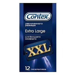 Презерватив CONTEX №12 extra large (увеличенного размера)