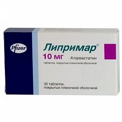 Липримар таб п/пл/о 10 мг №30