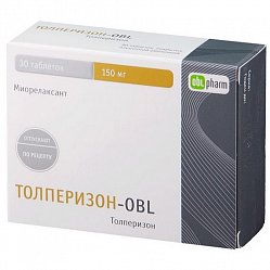 Толперизон ОВL таб п/пл/о 150 мг №30