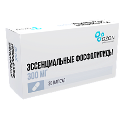 Эссенциальные фосфолипиды капс 300 мг №30