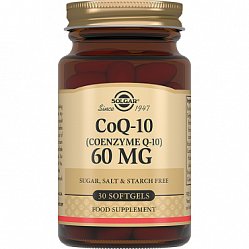 Солгар Коэнзим Q10 капс 60 мг №30 БАД