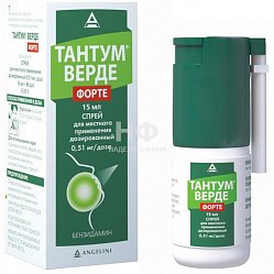 Тантум верде форте спрей дозир д/мест прим 0.51 мг/доза 88 доз 15 мл (фл-дозатор)