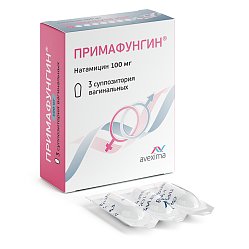 Примафунгин супп ваг 100 мг №3