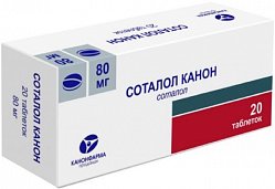 Соталол Канон таб 80 мг №20