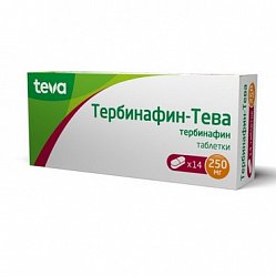 Тербинафин Тева таб 250 мг №14