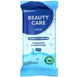 Салфетки влажные БиСи Beauty Care №20 алоэ+витамин Е универсальные