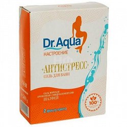 Соль д/ванн Dr Aqua морская 500 г (коробка) (2ф/п)