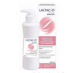 Лактацид Фарма Сенситив средство д/интимной гигиены 250 мл д/чувствит кожи (дозатор)