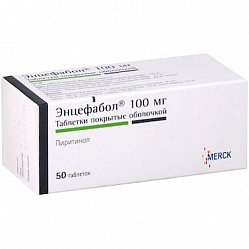 Энцефабол таб п/о 100 мг №50