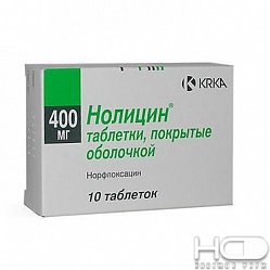 Нолицин таб п/пл/о 400 мг №10