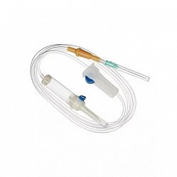Система инфузион (устройство для в/в вливания р-ров) игла (0.8х40) шип пластик KDM