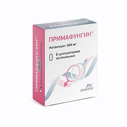 Примафунгин супп ваг 100 мг №6