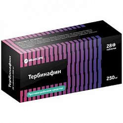 Тербинафин таб 250 мг №28