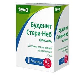 Буденит Стери-Неб сусп дозир д/инг 0.5 мг/мл 2 мл №20
