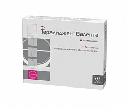Тералиджен Валента таб п/пл/о 5 мг №50