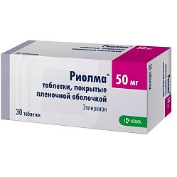 Риолма таб п/пл/о 50 мг №30