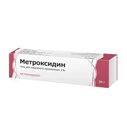 Метроксидин гель д/нар прим 1 % 30 г