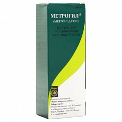 Метрогил р-р д/инф 5 мг/мл 100 мл (инд уп-ка)
