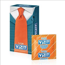 Презерватив Vizit №12 Large (увелич размера)