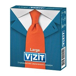 Презерватив Vizit №3 Large (увелич размера)